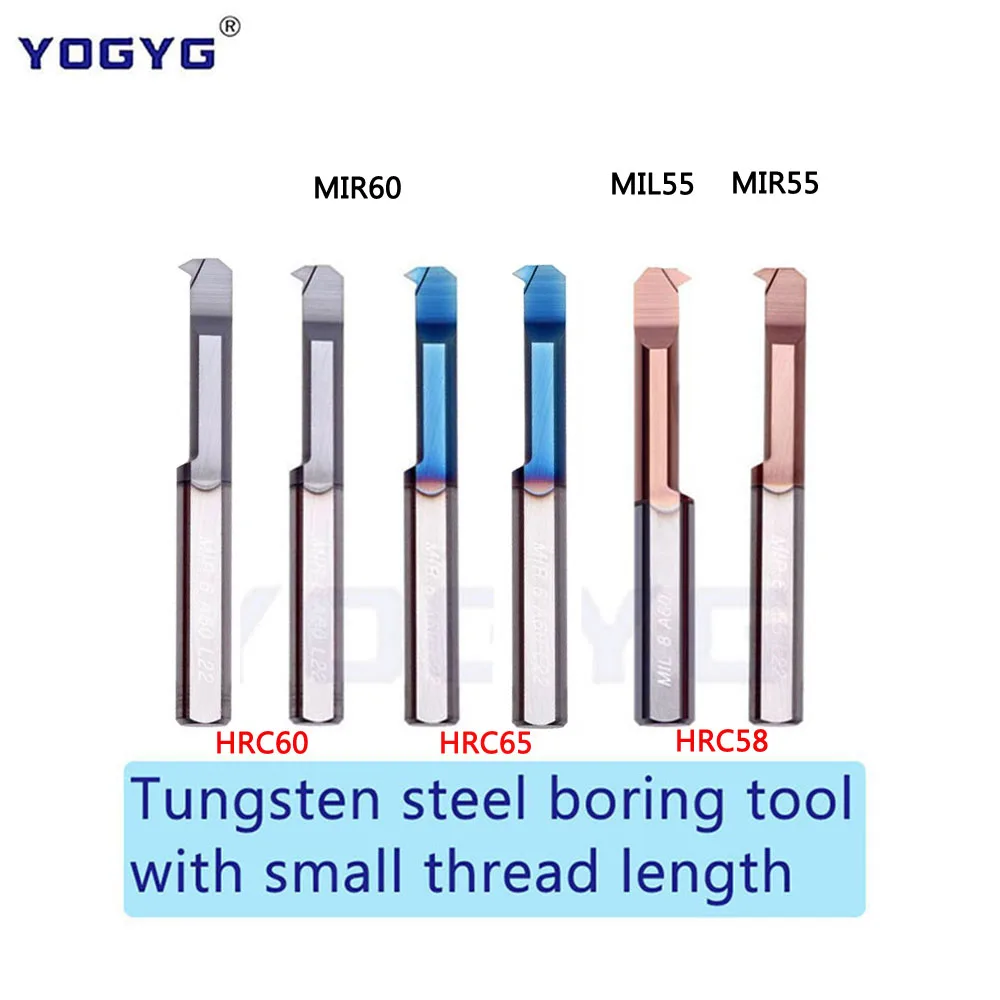 MIR MIL A55 ثقب صغير موضوع مملة أداة MIR3 MIR4 MIR5 MIR6 MIR8 L10 L15 L22 L30 قطر صغير كربيد الموضوع أداة عمود تخريم