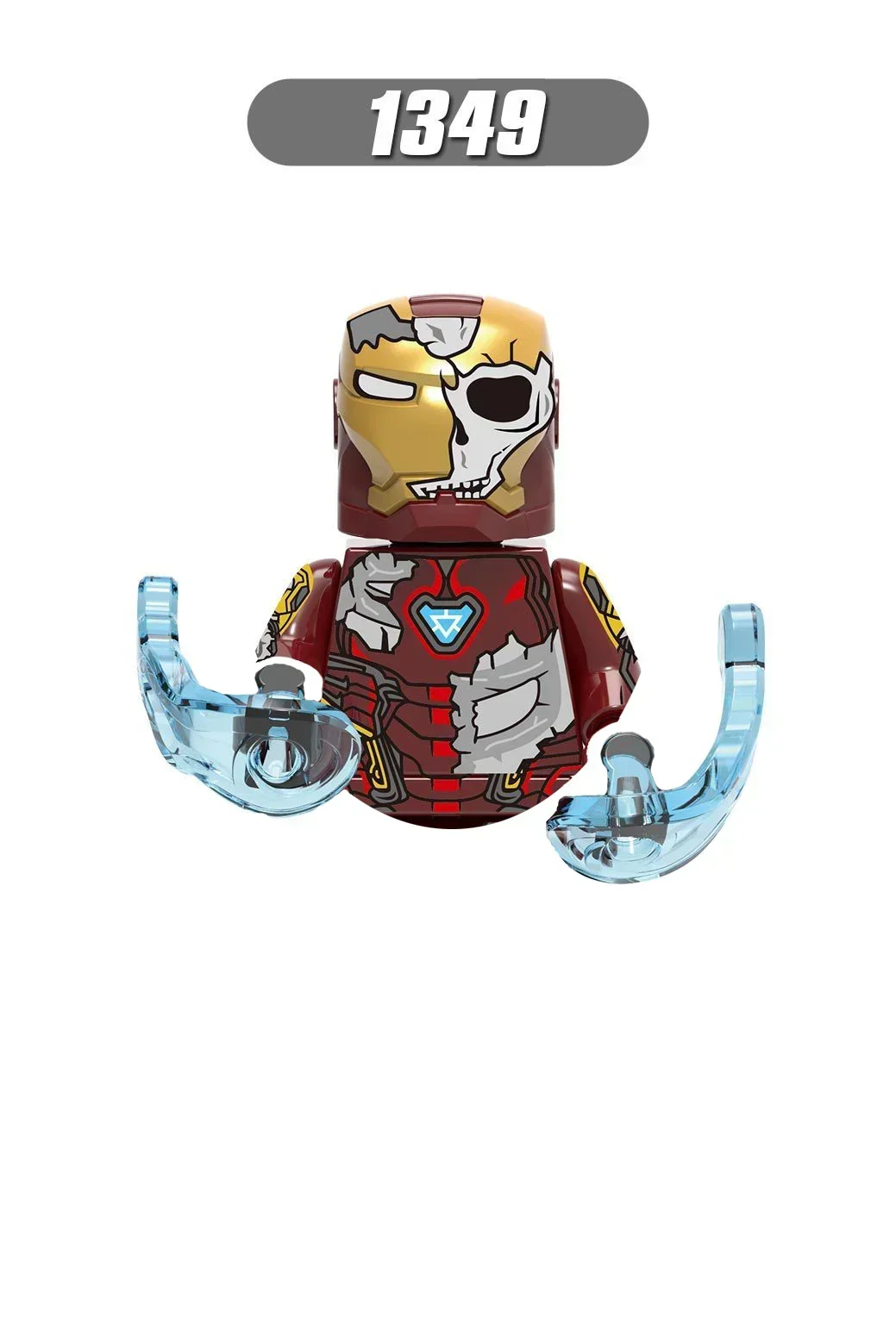 Capitán América Iron Man juguete caliente nuevo superhéroe de Marvel ladrillo montaje juguete Mini acción personaje animado bloques de construcción regalo