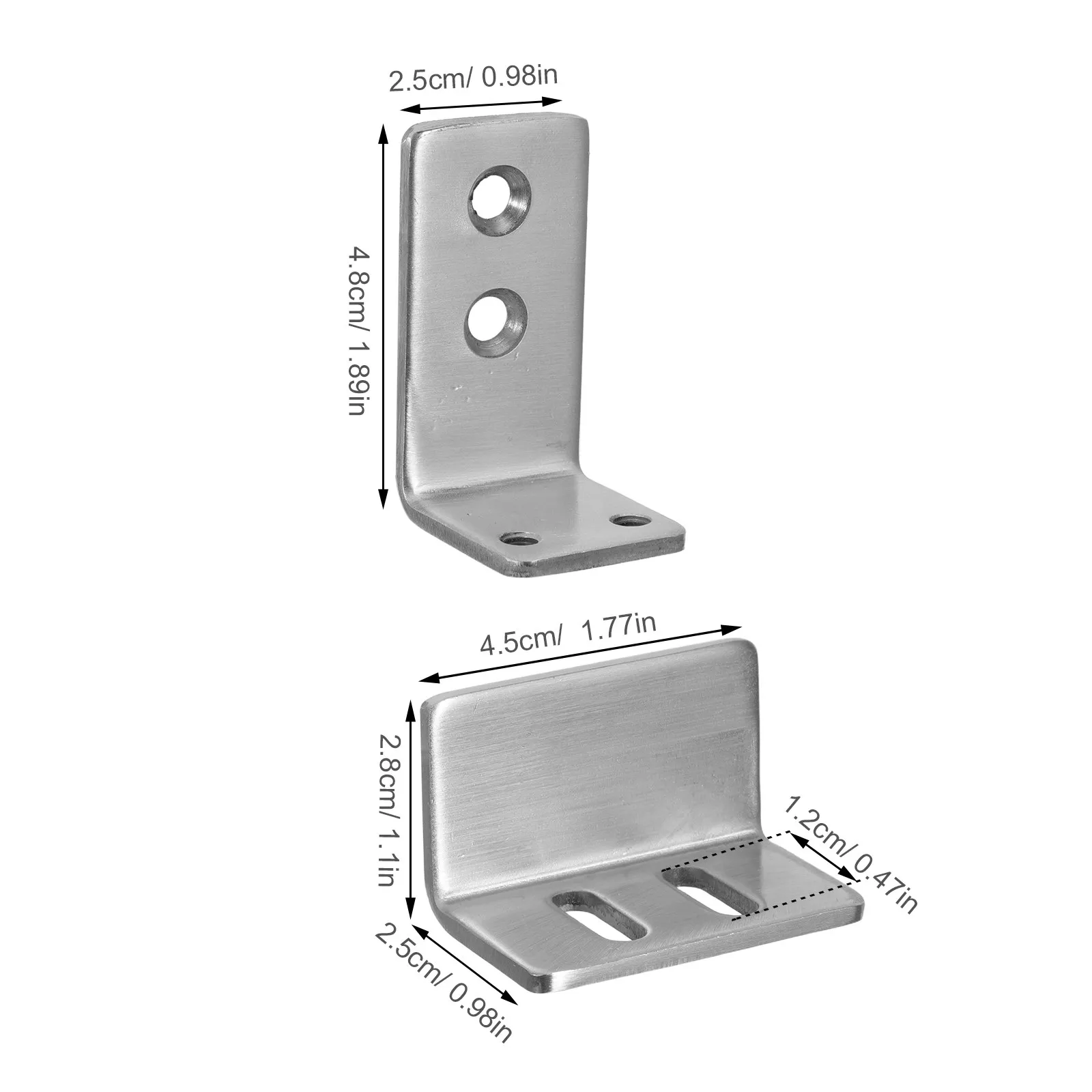 Adjustable Floor Guide for Sliding Barn Doors – Plastic Bottom Door Limiter, Ground Mount Hardware