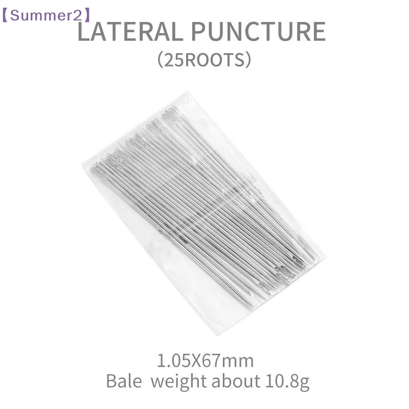 【Xia2】25Pcs Multi-size Big Eye Hand Sewing Needles Home Sewing Steel Needle For Cross-stitchs Hand Embroidery Clothes{S}