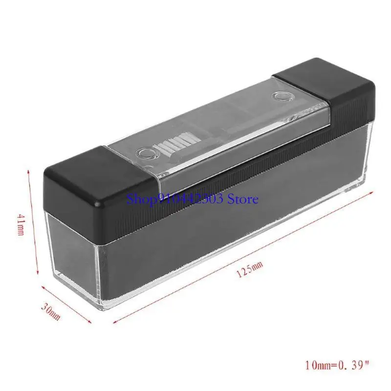 مجموعة أدوات التنظيف، فرشاة تنظيف، فرشاة تسجيل مخملية مضادة للكهرباء الساكنة، مضادة للخدوش، سجل فينيل القرص الدوار لتنظيف #6
