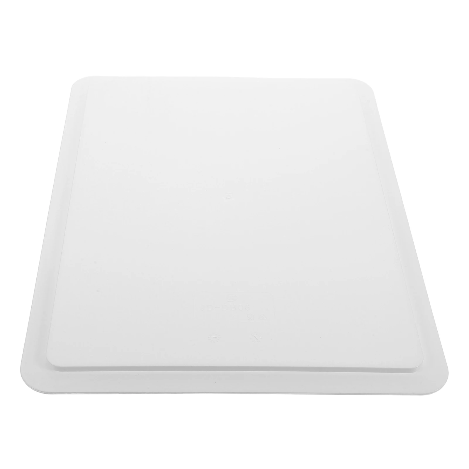 

Fermentation Box Lid Dough Proofing Pizza Storage White Plastic Container Cover Replacement Homemade Bread Container Stackable