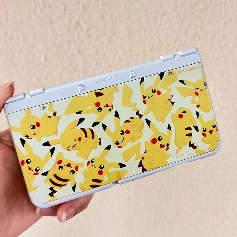 Pokémon Pikachu NEW 3DS Console Case Replacement Shell Replacement Shell AE Shell No Pattern on the Side