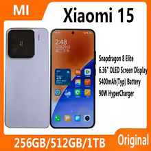 Original Xiaomi 15 Smartphone - 90W Charge, 50Mp Camera, 5400Mah Battery, 1.5K Oled Display