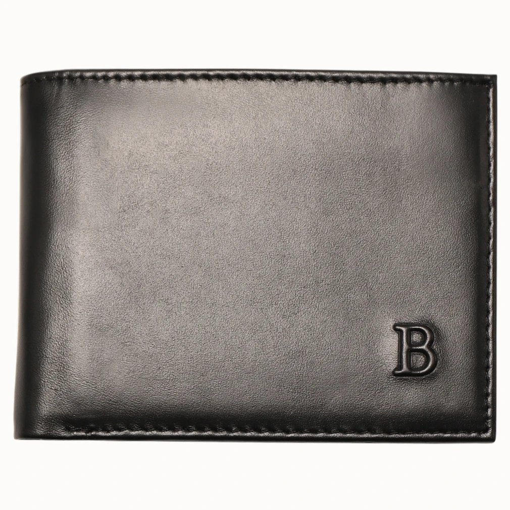 Cow Leather Men Wallets with Coin Pocket Vintage Male Purse RFID Blocking Genuine Leather Men Wallet with Card Holders