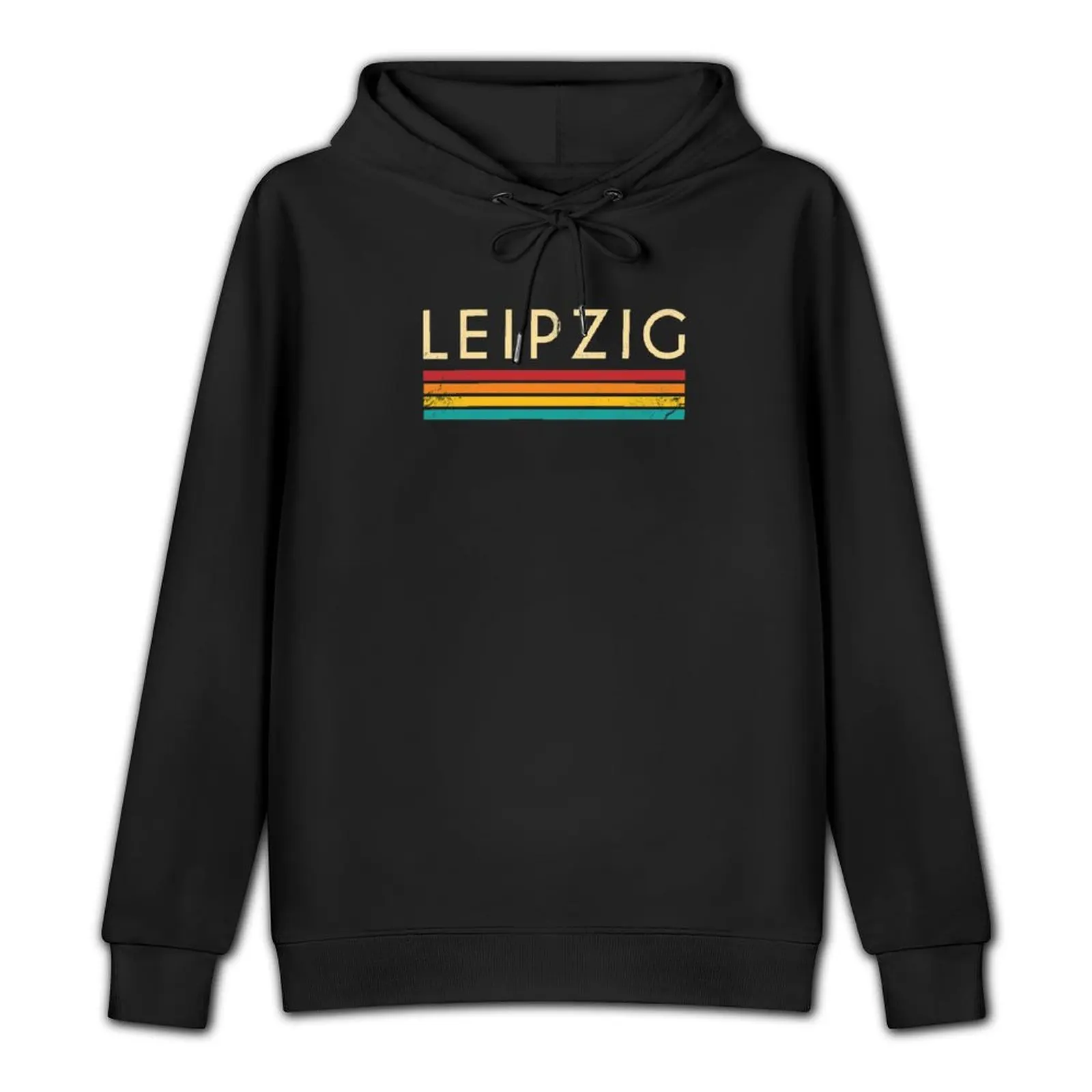 Retro Vintage Leipzig City Name Souvenir Pullover Hoodie aesthetic clothing hoodies for men high quality