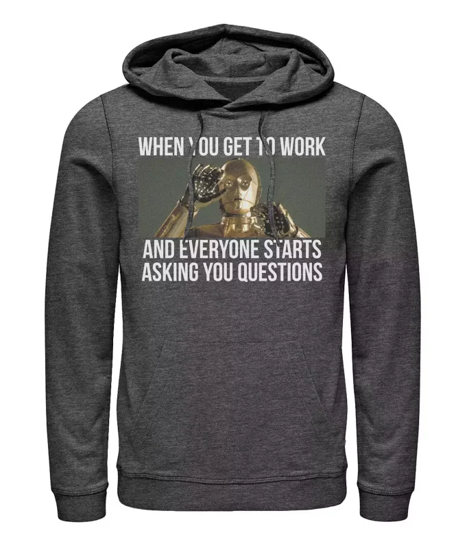 Sudaderas con capucha Star Wars Mandalorian tanto para hombres como para mujeres en otoño e invierno, ropa casual urbana, ropa diaria de robot, productos para fanáticos