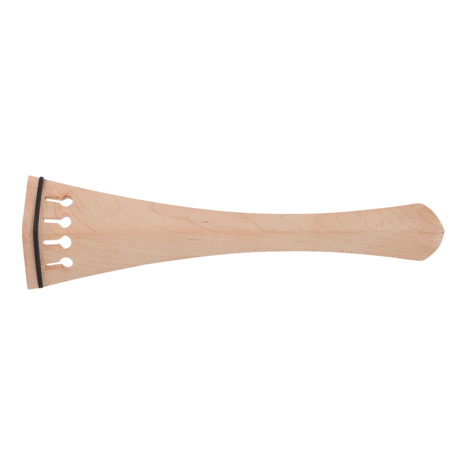 

Cello Accessories: 4/4 Maple Wood Tailpiece With Ebony Inlay For Stable Sound Resonance Cello Parts Accessories