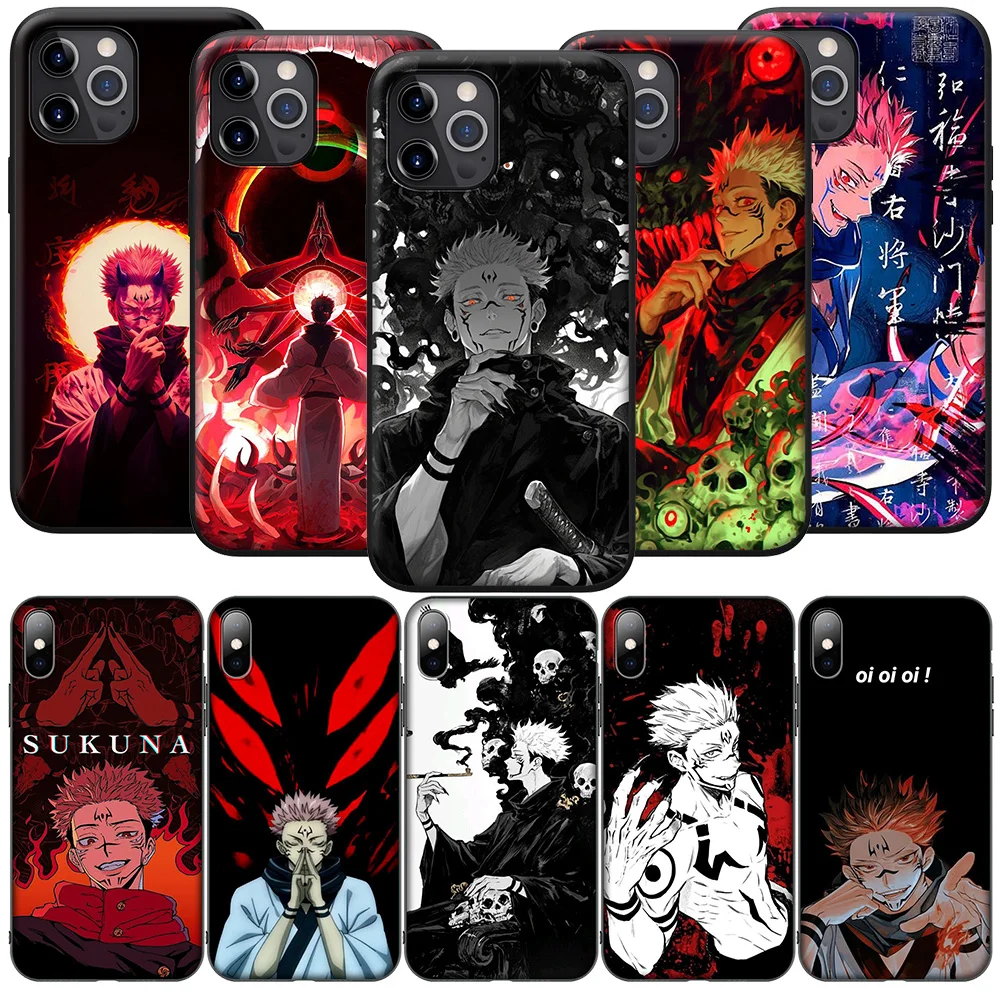 SA155 Sukuna Jujutsu Kaisen Case for Samsung Galaxy A55 A51 A21S A24 A25 A13 A12 A11 M15 M55 A05 A05S