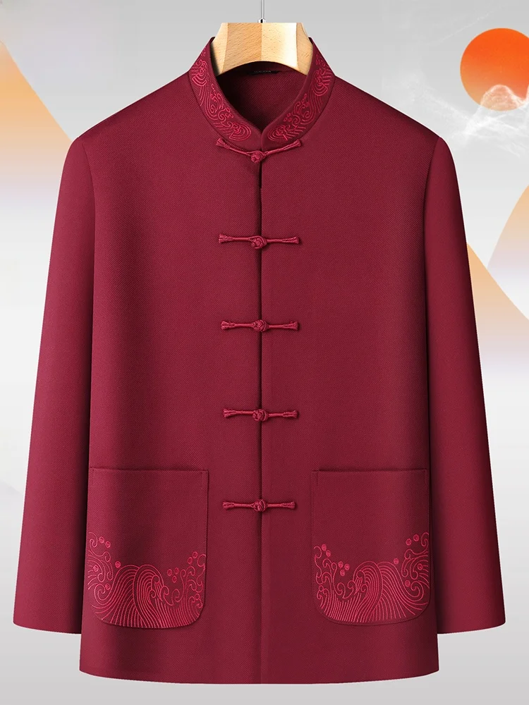 

Мужское пальто TUCANO Woodpeer Long Sleeve для свадебных торжеств и осенних мероприятий, новинка, смесовая ткань из полиэстера