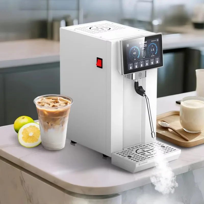 Heavy Duty Automatic Smart Electric Stainless Steel 5L 3000W 7-inch LED Touch Screen Coffee Mixer Milk Steamer Frother