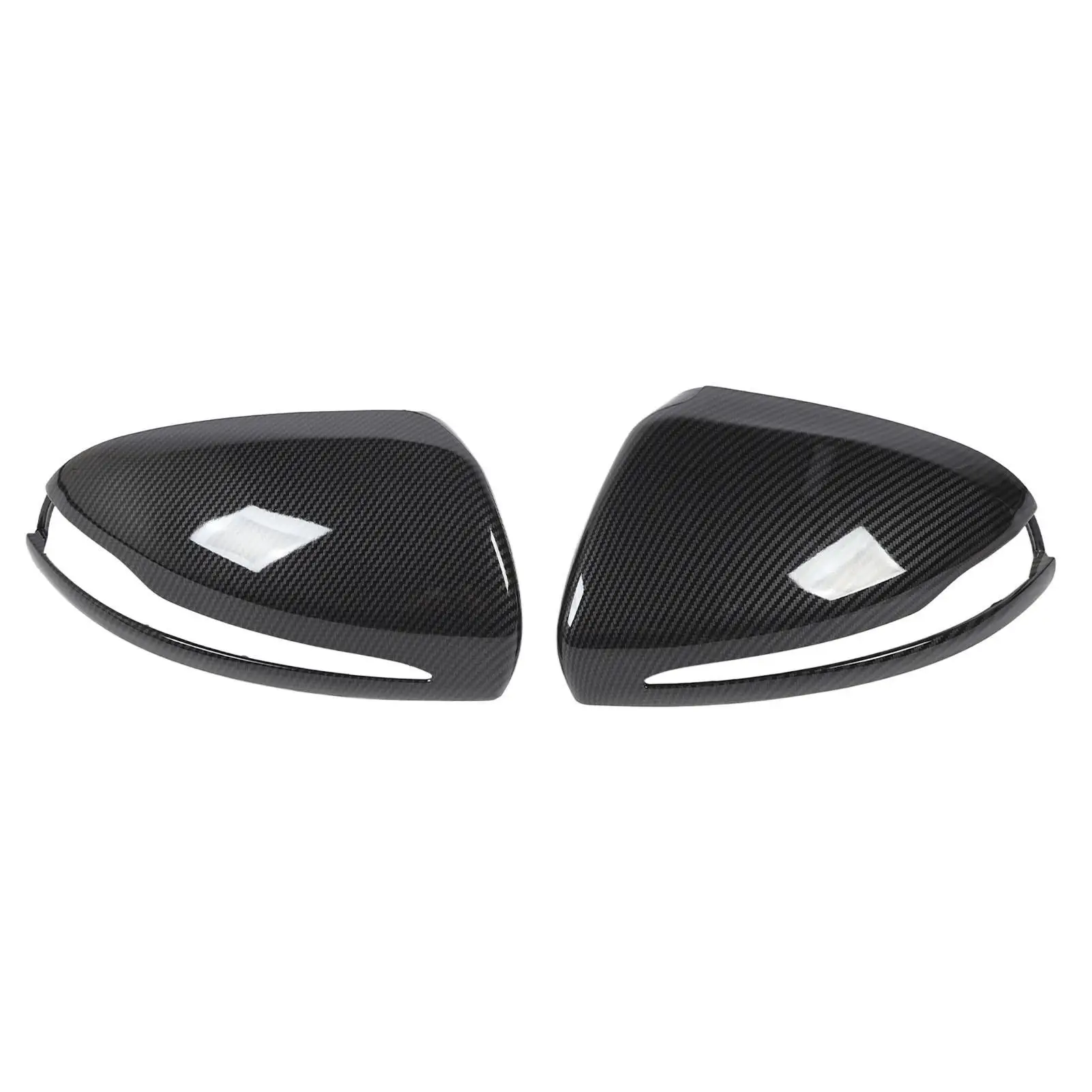 

1pair Rearview Mirror Left Right Side Wing Mirror Cover Replacement for c -Class W205 2014 to 2021 LHD Wing Mirror