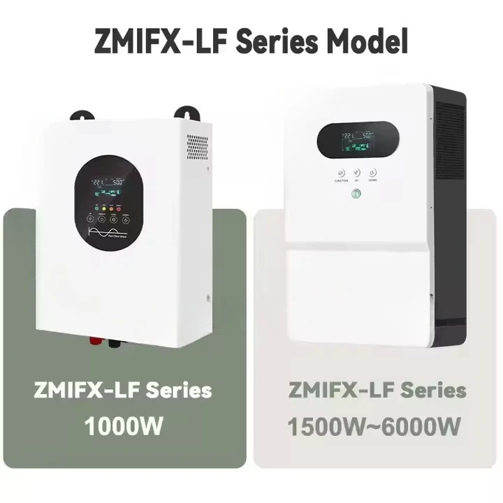 24VDC 1.5kw Output Power Solar Charge Inverter 1.5kw Off Grid Hybrid 1500W Solar Inverter with Lcd Display
