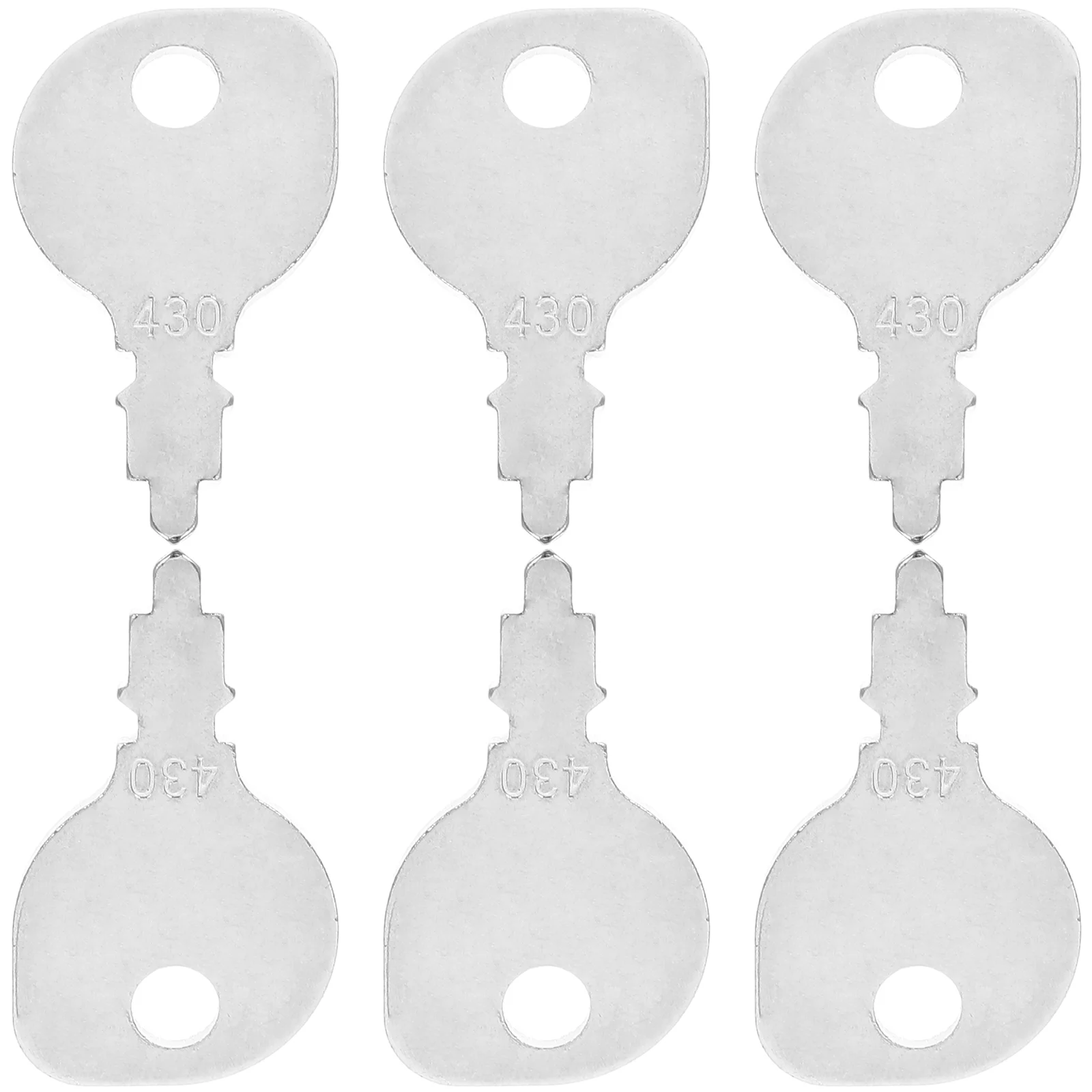 6pcs Ignition Starter Keys Engine Starter Key Replacement Universal Lawn Mower Key Replacement for Lawn Mower Riding Lawn Mowers
