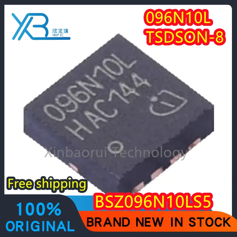 

(5/50pieces) BSZ096N10LS5 BSZ096N10 TSDSON-8 100V62A Parts mark 096N10L New N-channel MOS original electronics Free shipping