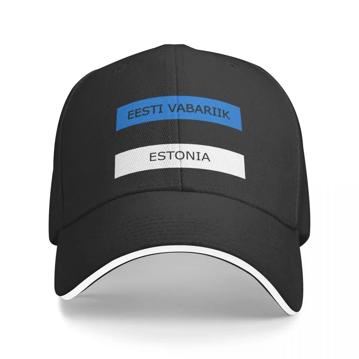 

Estonia Baseball Cap Big Size Hat Golf Wear beach hat Men's Baseball Women's
