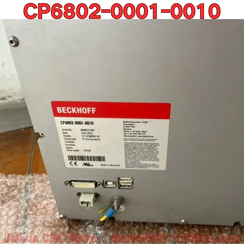 

Second-hand CP6802-0001-0010 touch screen function test normally requires negotiated price Latest Pricing for 2026
