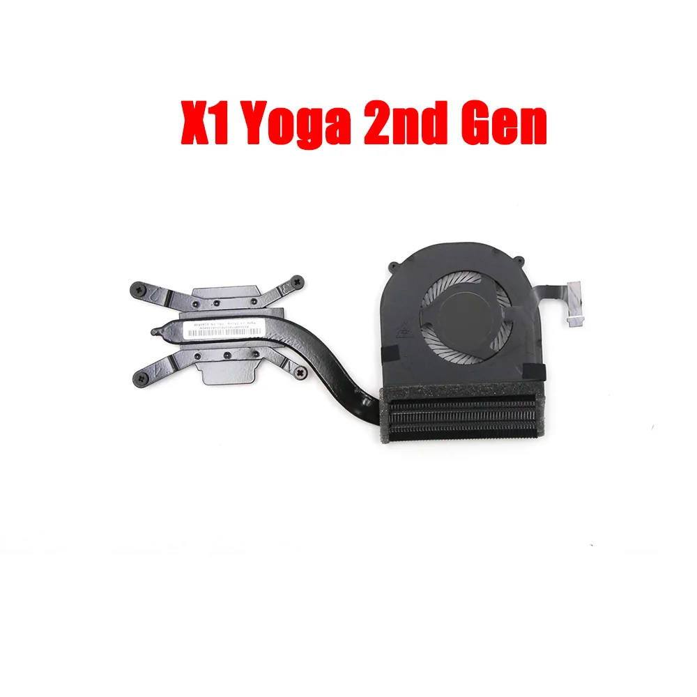 

Laptop CPU FAN&Heatsink For Lenovo For ThinkPad X1 Yoga 2nd Gen (Type 20JD, 20JE, 20JF, 20JG) 01AX830 01AX999 New