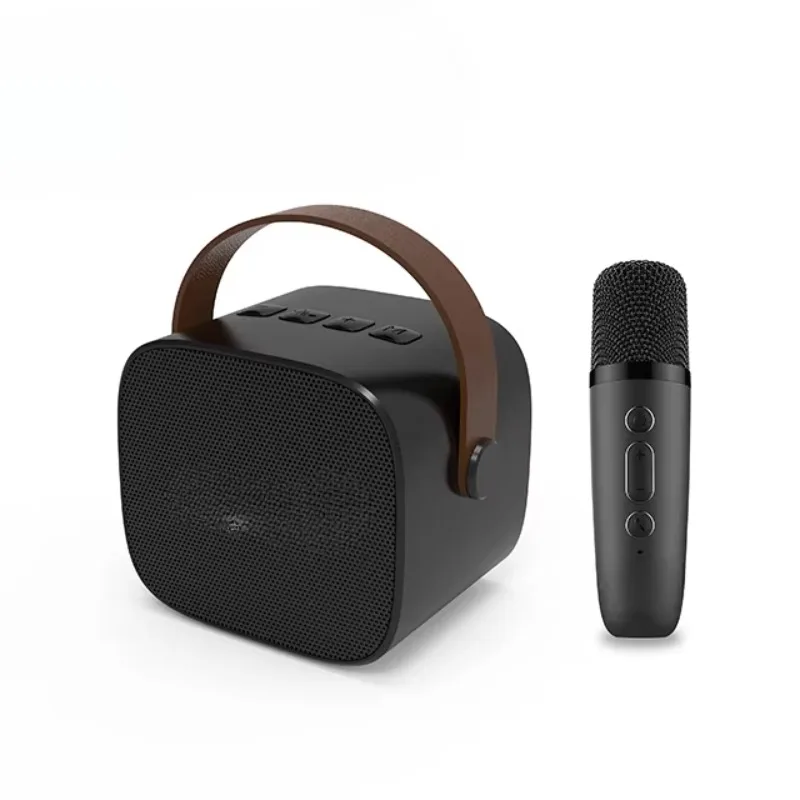 Callvi W2 Mini Bluetooth Music Player Amplifier Portable Karaoke Speaker with Wireless Handheld Microphone for Home Party
