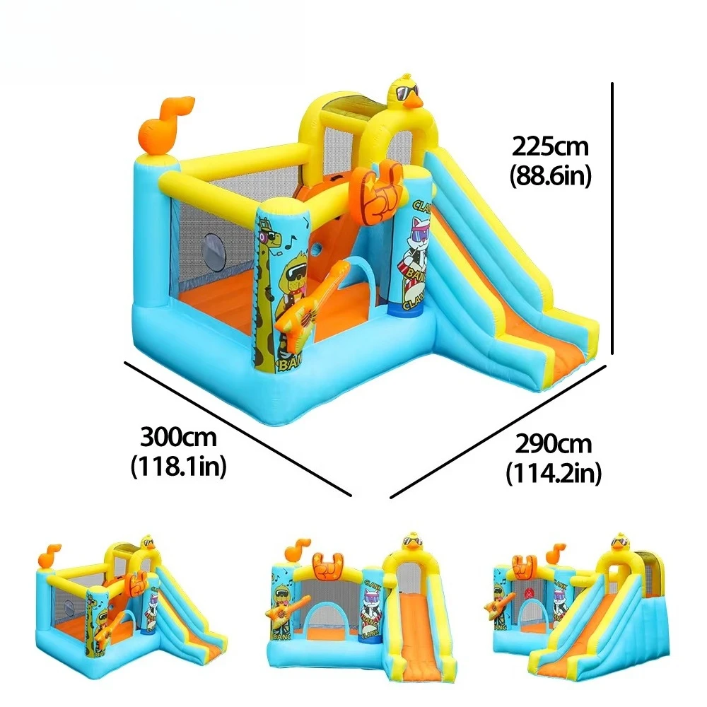 RockingAir Factory Family Jumper Combo Playground Kid Party Bouncing House Bounce Castle Inflatable Water Slide