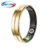 [2024] R11 ultra-thin Smart Ring Military Grade Titanium Steel Shell Health Monitoring IP68 & 5ATM Waterproof Multi-sport Modes