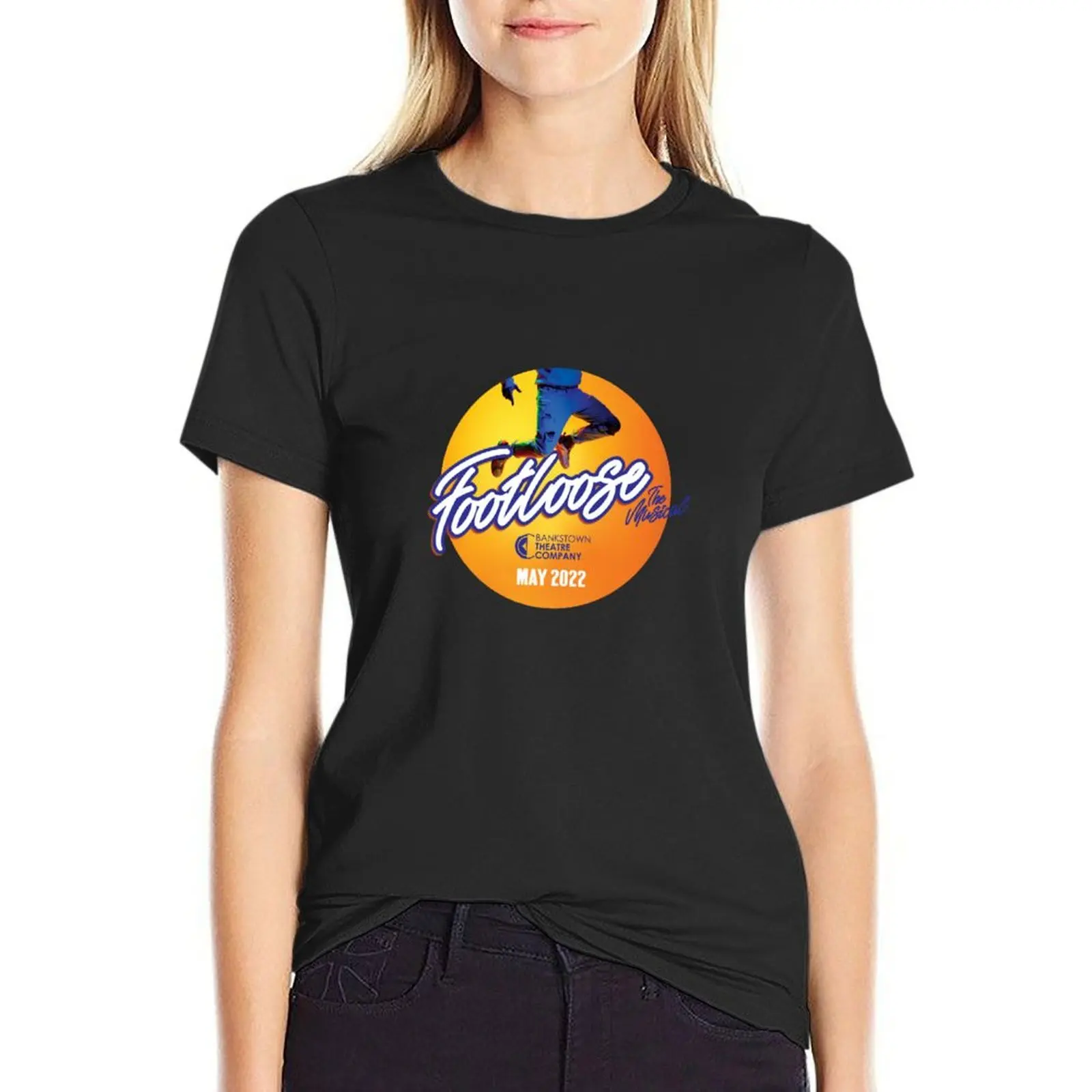 

Footloose BTC 2022 Cast and Crew T-Shirt kawaii clothes Short sleeve tee hippie clothes shirts graphic tees Top Women