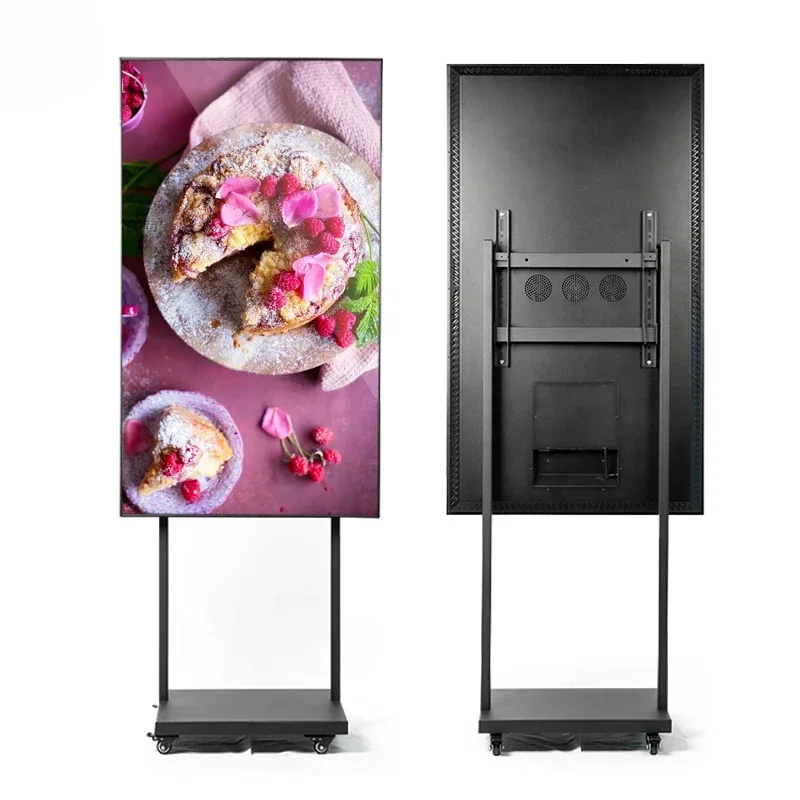 High quality semi outdoor window display touch screen 2000nits high brightness LCD