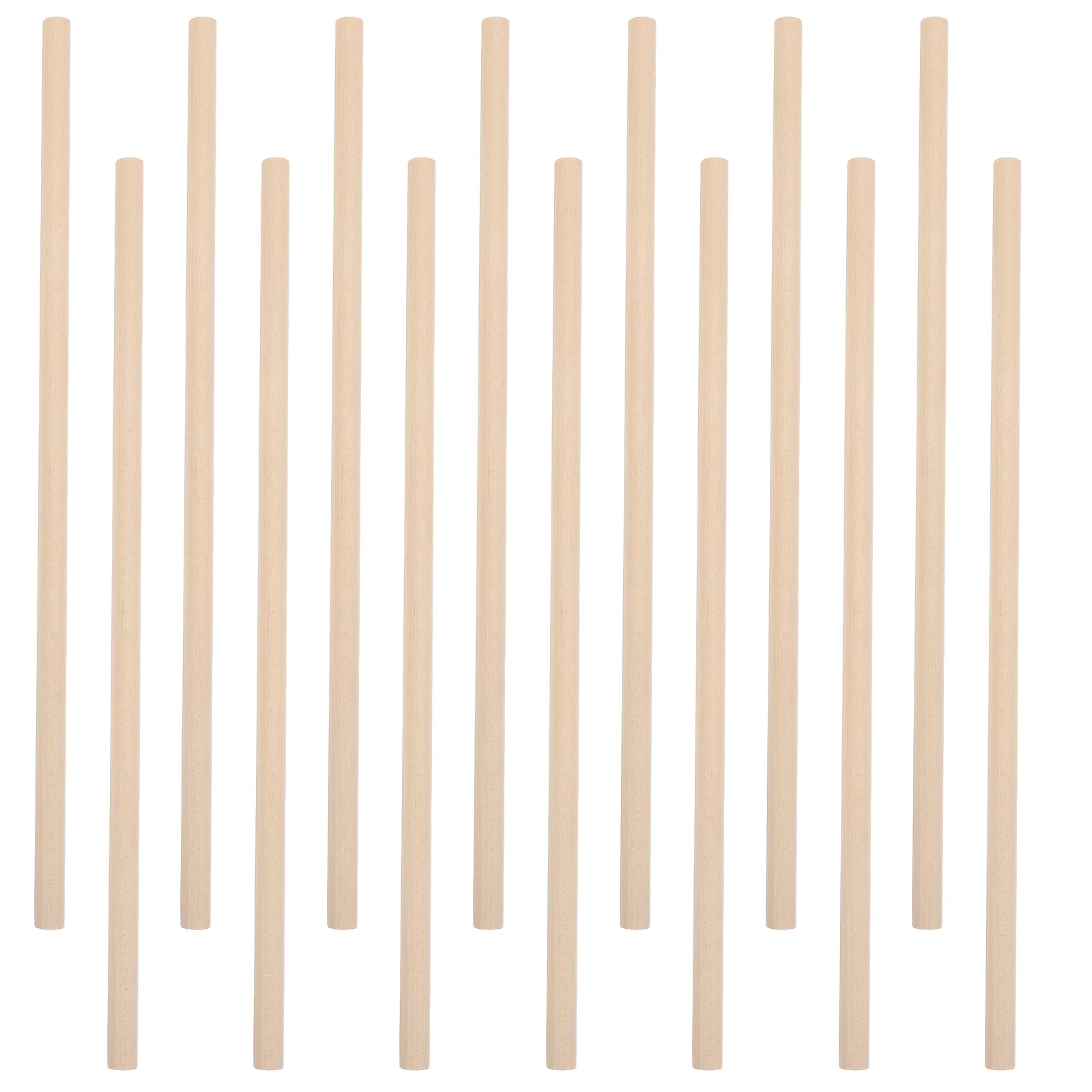 

20Pcs Round Unfinished Wood Sticks Natural Wooden Dowels for DIY Crafts Decorative Centerpiece Woodworking Craft Project