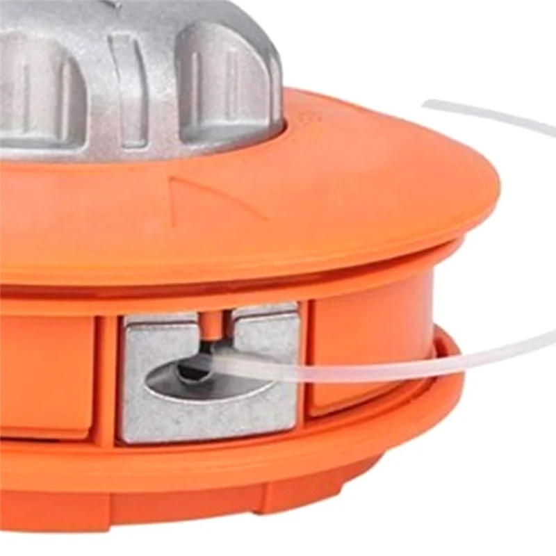 

AA21-1 шт. триммерная головка из алюминиевого сплава, универсальная триммерная головка, универсальная триммерная головка из сплава Twister Bump, триммерная головка с леской подачи