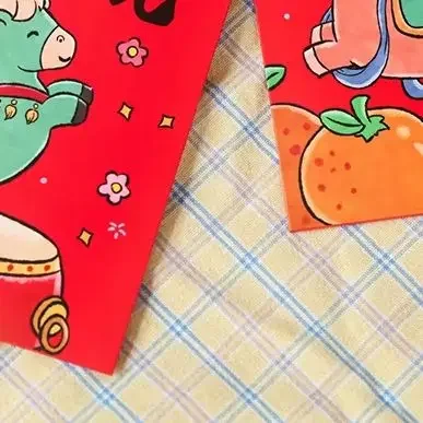 6Pcs Chinese New Year Money Envelope Lucky Red Pockets 2026 Horse Year Red Envelope Spring Festival Marriage Birthday Envelope