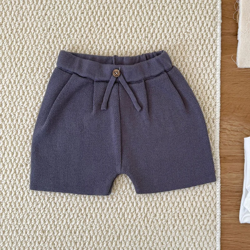 ربيع جديد 2026 0-3 سنوات طفل رضيع فتاة الفتيان الحياكة السراويل الوليد طفل الفتيان الفتيات السراويل الاطفال بلون محبوك السراويل #3