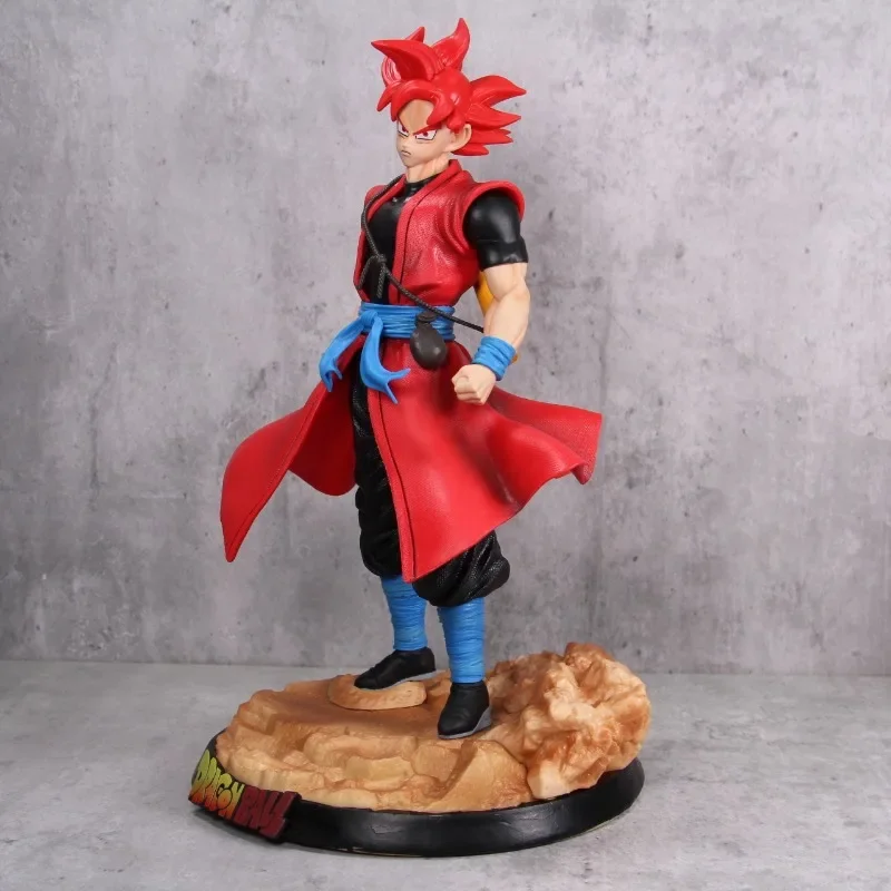 32 CM Dragon Ball Z Anime Figura Son Goku SD Eroico Legend Doppia Testa Action Figures Collezione di Statue Modello Giocattoli Per Bambini Gfits