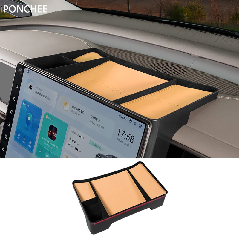 

For Byd Denza D9 2022-2025 Storage Box Behind The Screen Storage and Placement Interior Modification of Automotive Supplies