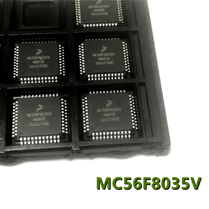 MC56F8035V (5pieces) MC56F8035VLDR LQFP-44 16-bit DSC, 56800E core, 64KB Flash, 32MHz, Microcontroller IC,Original In Stock