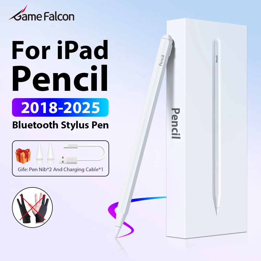 

For Apple Pencil For iPad A16 Pro 11th 12.9 Air 13 5 4 Stylus Pen 10 9 10th 9th Generation Mini 6 7 A17 8th 7th 10.5 Touch Pens