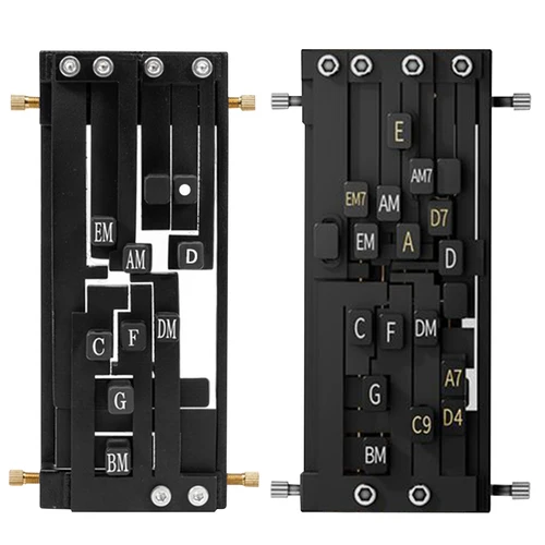 Imagen 2 del producto Prensador de acordes de guitarra, herramientas de aprendizaje de guitarra, entrenador de acordes de guitarra, ayuda para guitarra, entrenador de acordes, accesorios de guitarra para principiantes