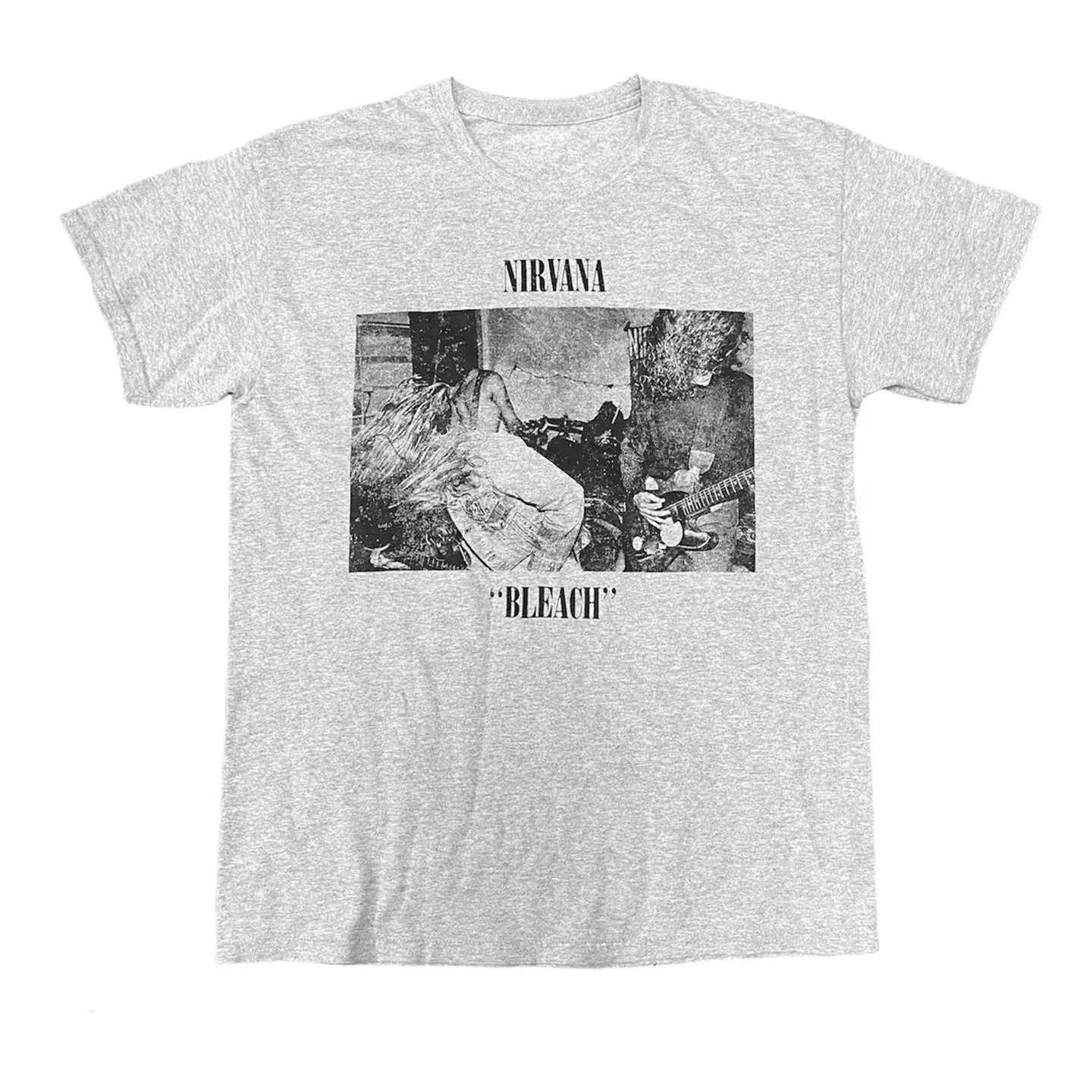 Art Nirvana Band Rock Kurt Cobain T-Shirt Cotton Graphic Tee Men Women Summer Streetwear