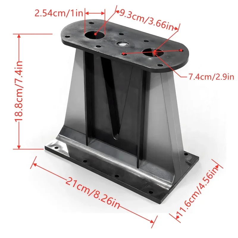 MW Audio W8LM Ersatz-HF-Horn 2x1" Kehle für 8" Line Array, 100 ° x7.5 ° Pro Audio Wellenleiter – Detail 1