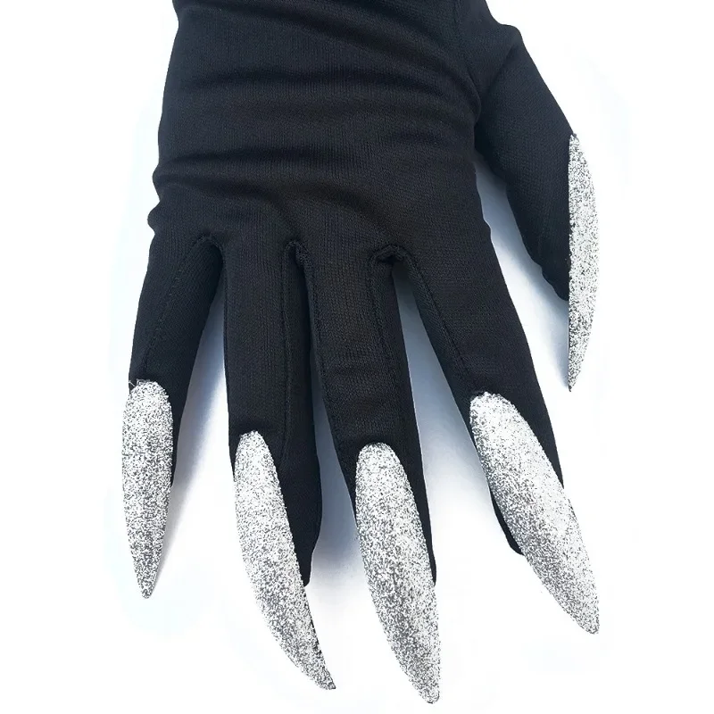 Long Nail Witch Gloves Hollowen Cosplay Long Costume Claw Ghost Gloves Cosplay Accessories Anime Accessories