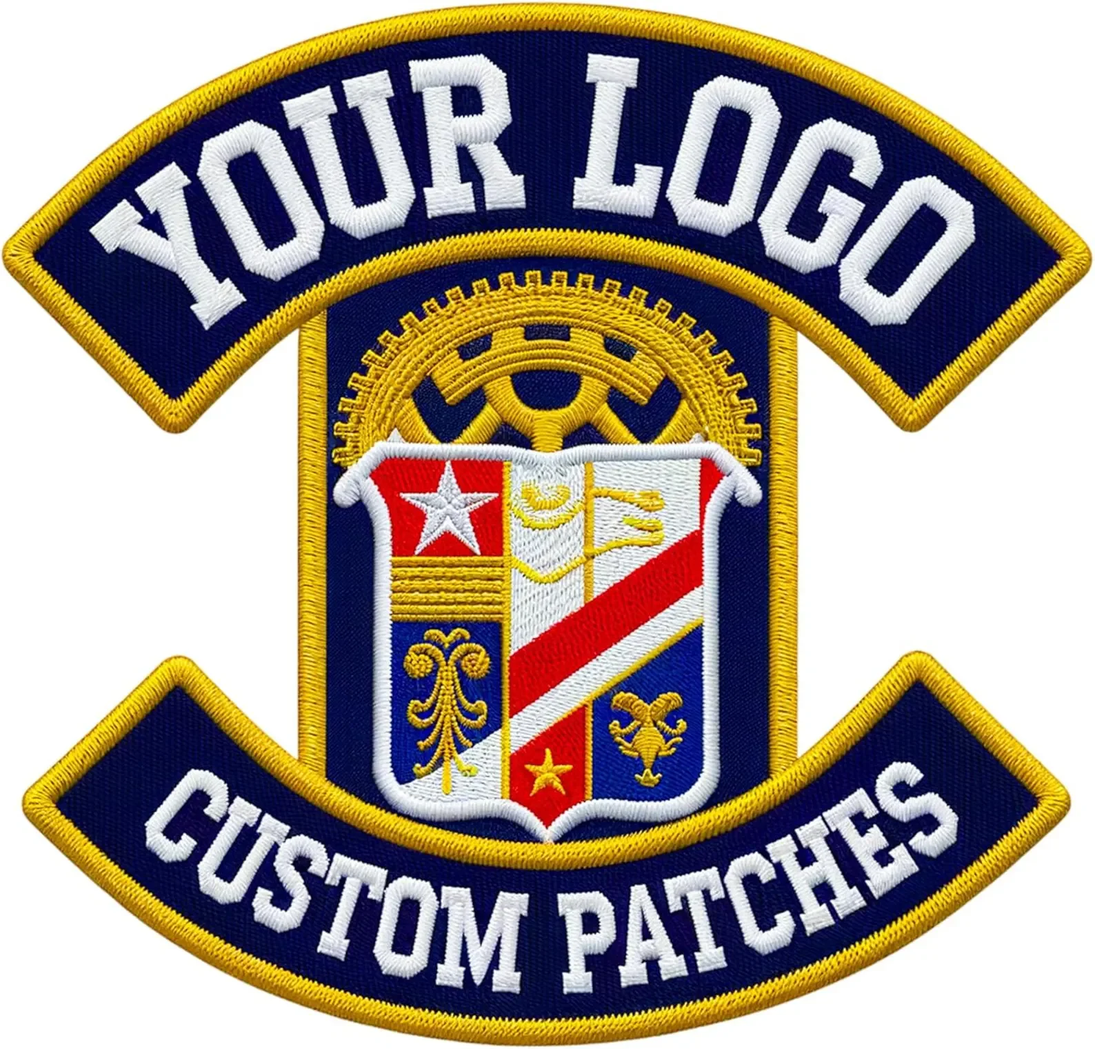 Custom Embroidered Patches For Clothes Personalized Iron On Patch Embroidery Name Logo For Team Brand Company Uniform Decor DIY