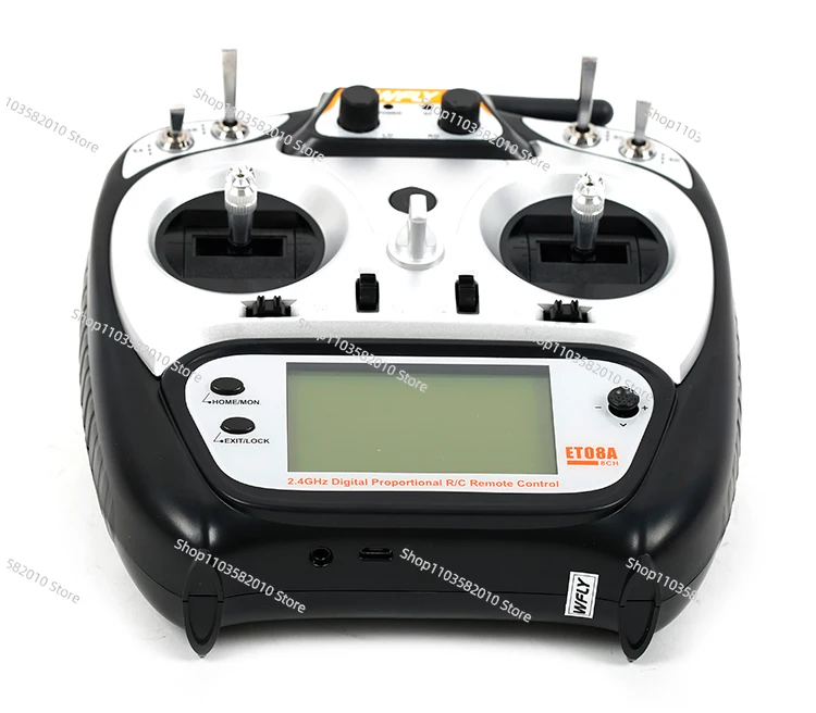 ET08A Remote Control 8CH 2.4G Airplane Fixed Wing Helicopter Multicopter Transmitter Genuine