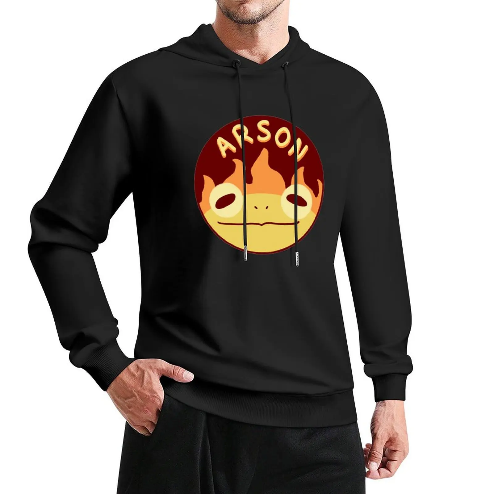 Arson Frog Graphic Pullover Hoodie fashion men autumn jacket men man hoodie