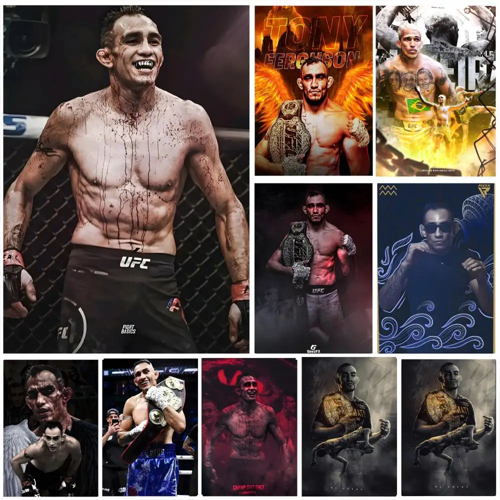 Poster, Schlafzimmer, Heimdekoration, Kunstposter, perfektes Geschenk für Familie und Freunde, T-Tony Ferguson