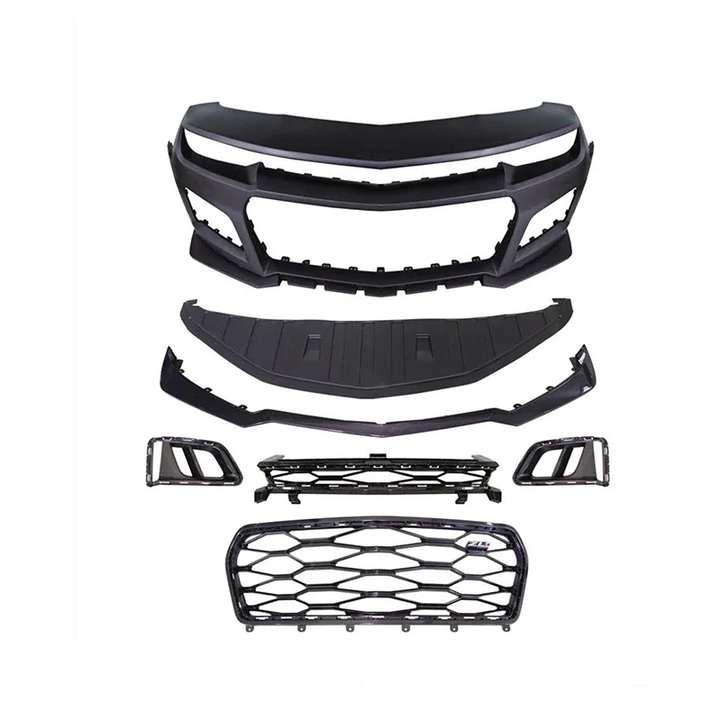 

6th Zl1 Style Body Kit Front Bumper Lip Car Bumper For Chevrolet Camaro 2010-2015 5th