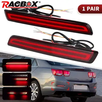 Rear bumper LED tail light for Chevrolet Malibu 2013-2015 DRL running light driving brake light turn signal lamp 12V accessories