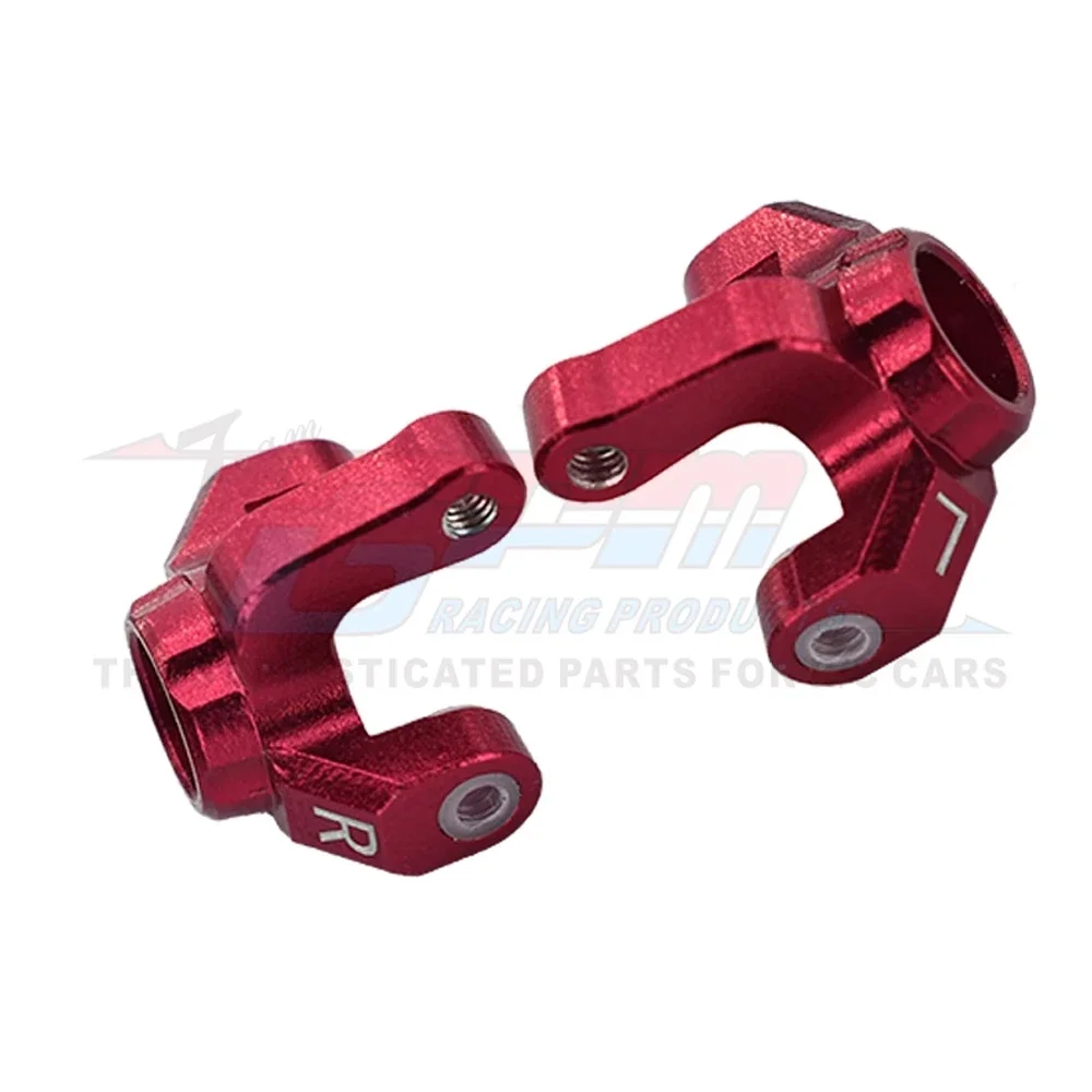 GPM Metal Alloy Front Steering Cup Steering Block LOS214006 for LOSI 1/18 Mini-T 2.0 2WD Stadium Truck LOS01019 LOS1056 LOS01015