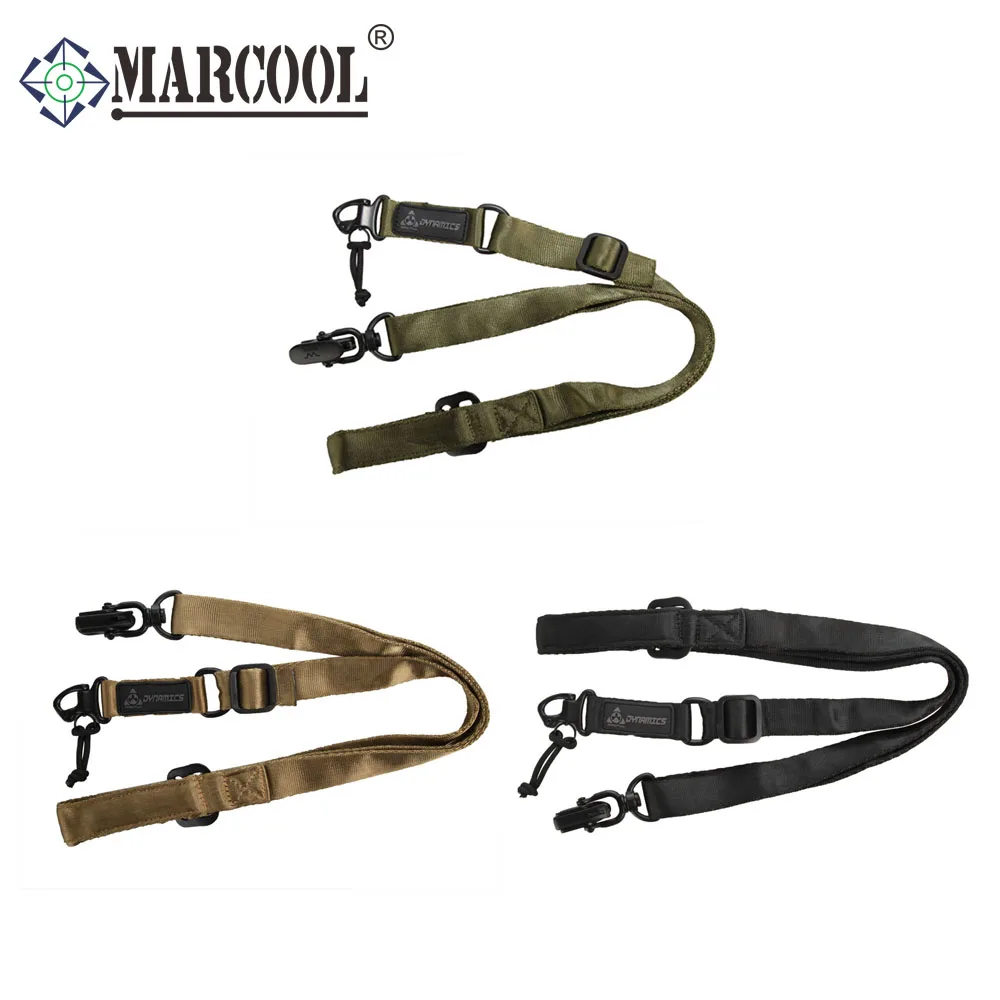 Marcool MS2 Tactical Multi-Mission Rifle Sling Gun Strap System Mount Set