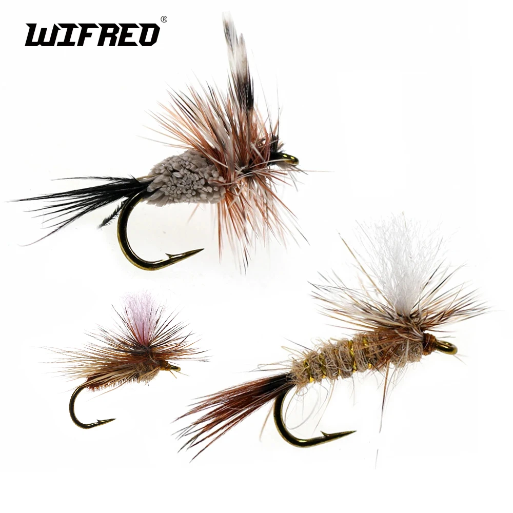 

Wifreo 6pc Adams Series Flies Adams Parachute Irresistible Adams Fly Mayfly Caddis Dry Flies Fly Fishing Trout Fishing Lure Bait