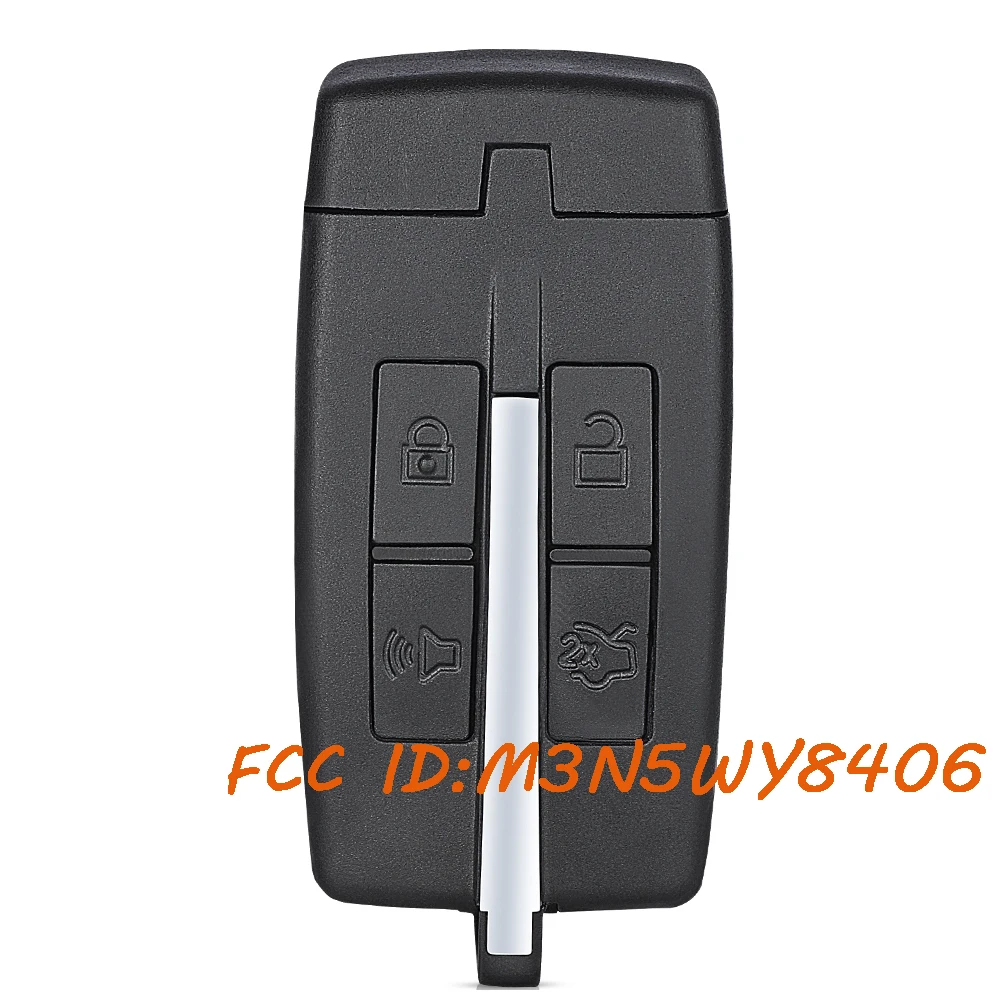 

KEYECU M3N5WY8406 Remote Key Fob for Ford Taurus for Lincoln MKS MKT 09 2010 2011 2012 315MHz 164-R7032 164-R7034 AG1Z-15K6001-A