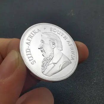 מטבע כסף חדש לא מגנטי משנת 2022/2020 קרוגרנד דרום אפריקה, ערב אפריקה, 1OZ, פול קרוגר, ערך אסימון, מטבעות אספנות 10 best sales מטבע של 1 אונקיה - №3